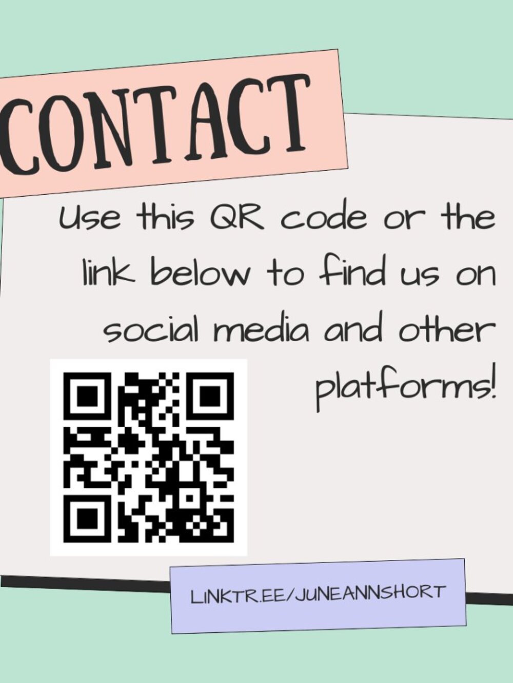 😊 Let's connect! 😊